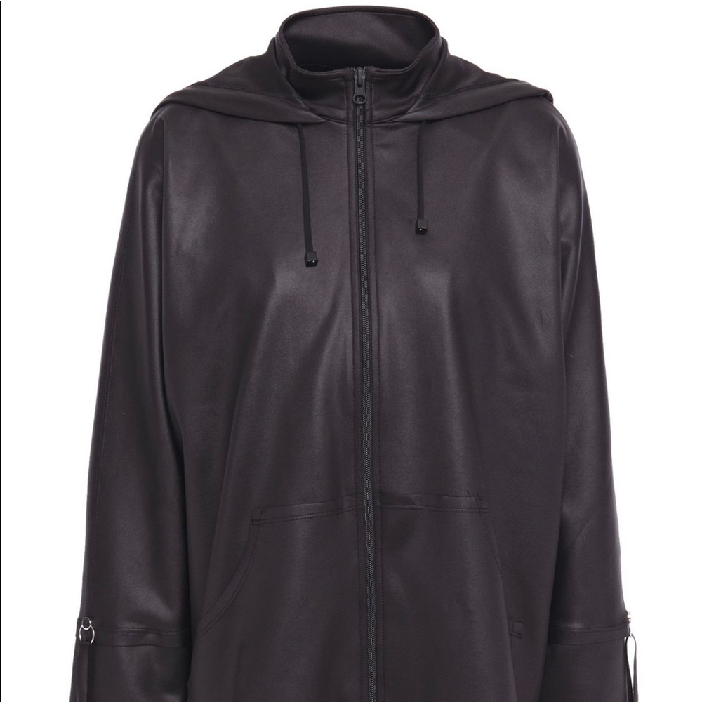 Moral Activewear stretch hooded jacket